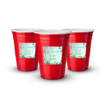 Personalised Red Cups | x50 | 450ml / 16 oz