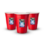 Personalised Red Cups | x50 | 450ml / 16 oz